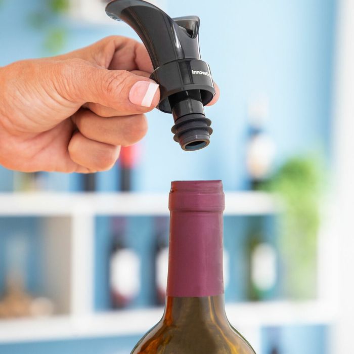 InnovaGoods Corkbot Sacacorchos Eléctrico para Botellas de Vino