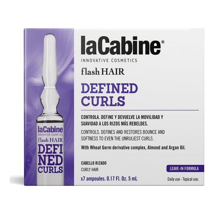 Ampollas laCabine Flash Hair Fluido para Definir Rizos (7 pcs)