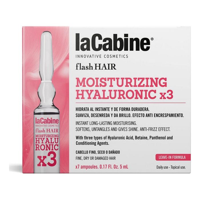 Flash hair hidratante hyalurónico 7 x 5 ml
