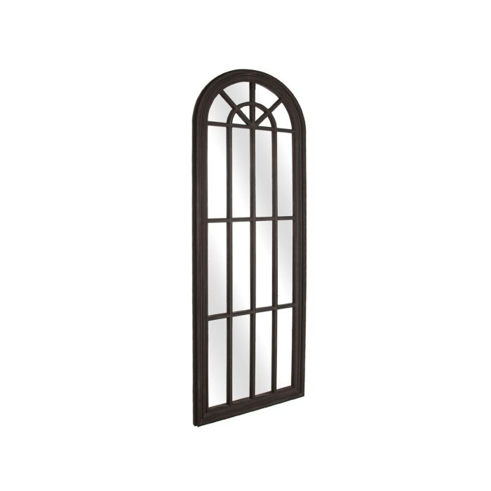 Espejo de pared Romimex Negro Resina Ventana 61 x 178 x 4 cm