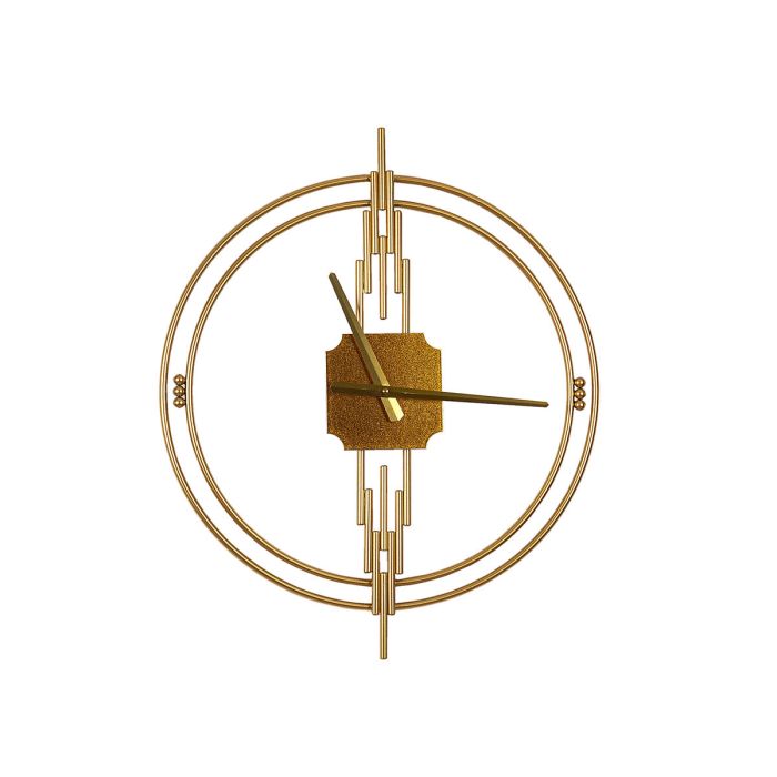 Reloj de Pared Romimex Dorado Metal 46 x 56 x 4 cm