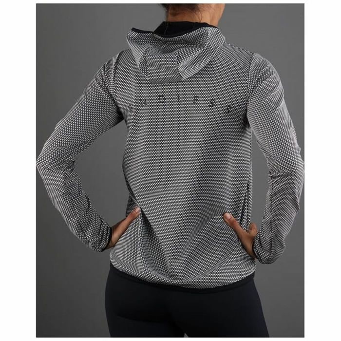 Chaqueta Deportiva para Mujer Endless Breath Gris oscuro 1