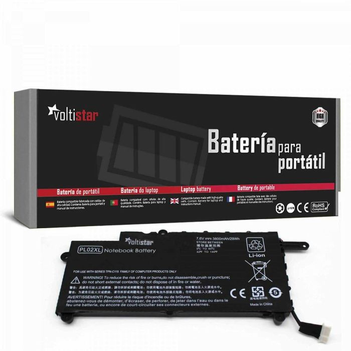 Batería para Portátil Voltistar BAT2191 Negro 7,6 V
