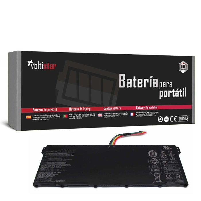 Batería para Portátil Voltistar BAT2240 Negro 7,4 V