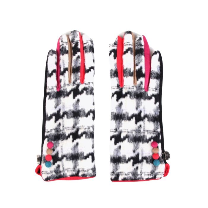 Guantes Lola Casademunt Pata de gallo Guantes Lola Casademunt Pata de gallo