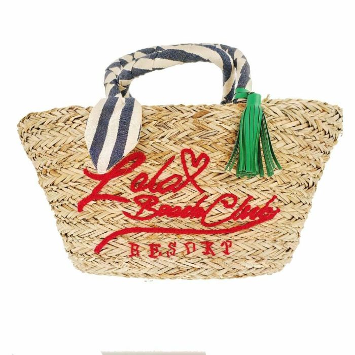 Bolso Mujer Lola Casademunt Beach Club Rayas Paja 0 Bolso Mujer Lola Casademunt Beach Club Rayas Paja 0