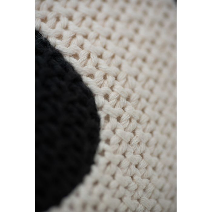 Peluche Crochetts AMIGURUMIS MAXI Blanco Negro Vaca 110 x 73 x 45 cm 3