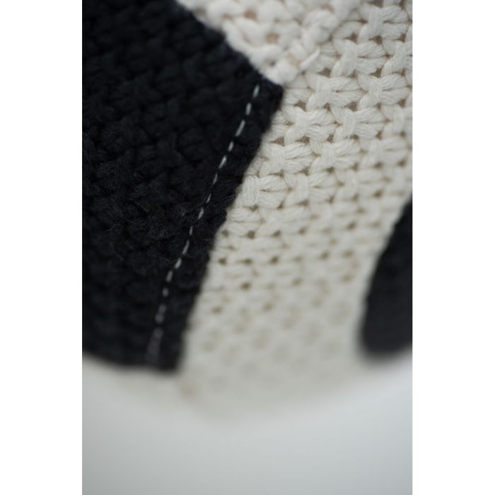 Peluche Crochetts AMIGURUMIS MAXI Blanco Negro Vaca 110 x 73 x 45 cm 1