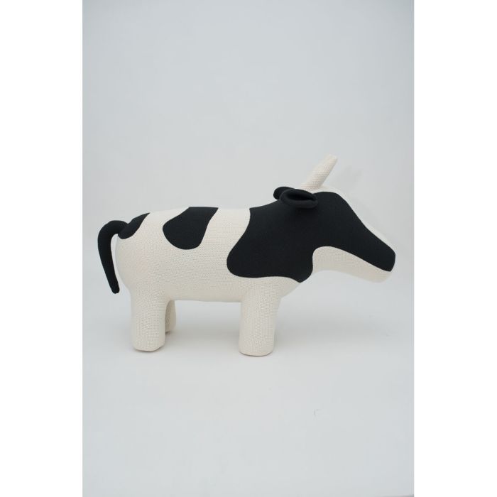 Peluche Crochetts AMIGURUMIS MAXI Blanco Negro Vaca 110 x 73 x 45 cm 9