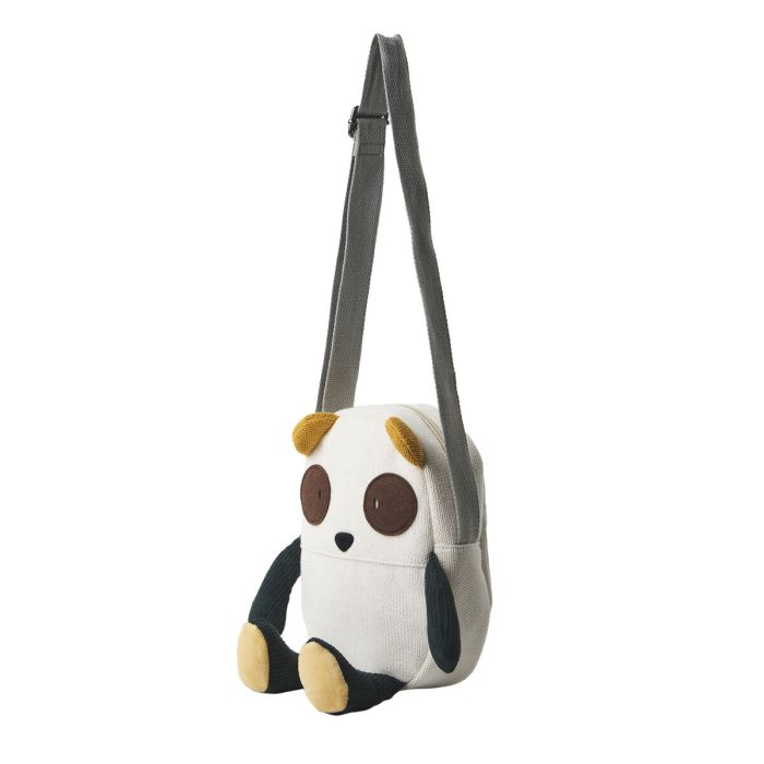 Bolso Crochetts Amarillo Oso Panda 8