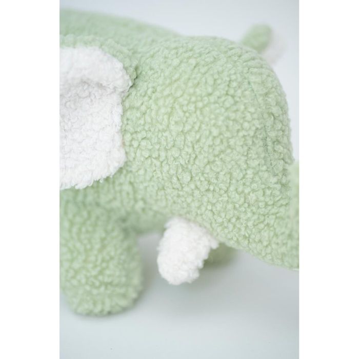 Peluche Crochetts Bebe Verde Elefante 27 x 13 x 11 cm 6