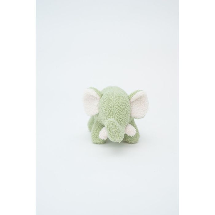 Peluche Crochetts Bebe Verde Elefante 27 x 13 x 11 cm 7