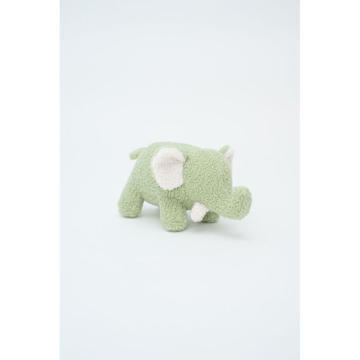 Peluche Crochetts Bebe Verde Elefante 27 x 13 x 11 cm 8