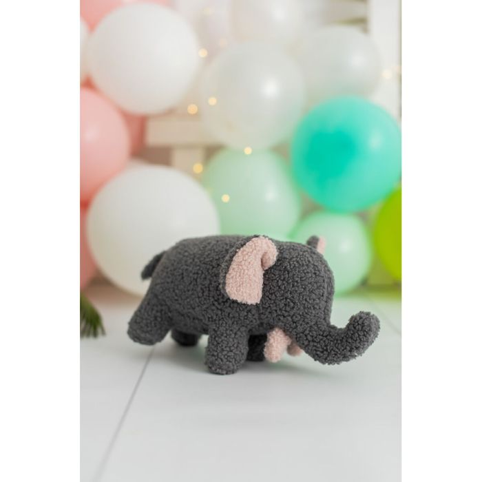 Peluche Crochetts Bebe Marrón Elefante 27 x 13 x 11 cm 7