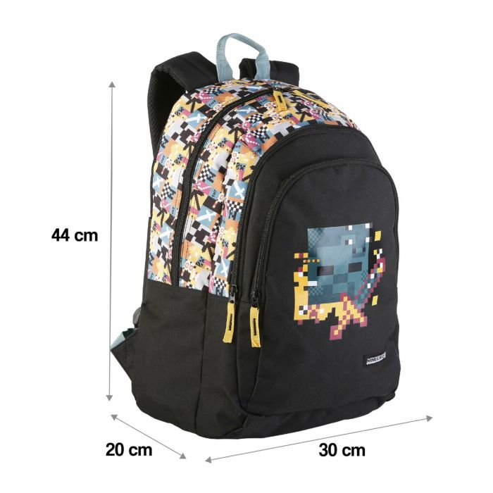 Mochila Escolar Minecraft Pixel 2 Mochila Escolar Minecraft Pixel 2