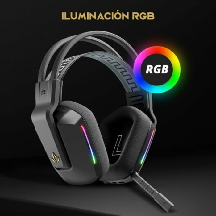 Auriculares Bluetooth con Micrófono Forgeon Captain RGB 2