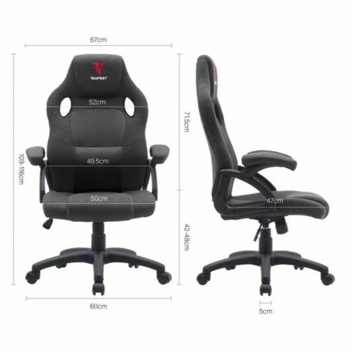 Silla Gaming Tempest Discover Negro 2