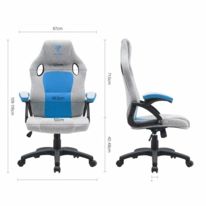 Silla Gaming Tempest Discover Azul 2