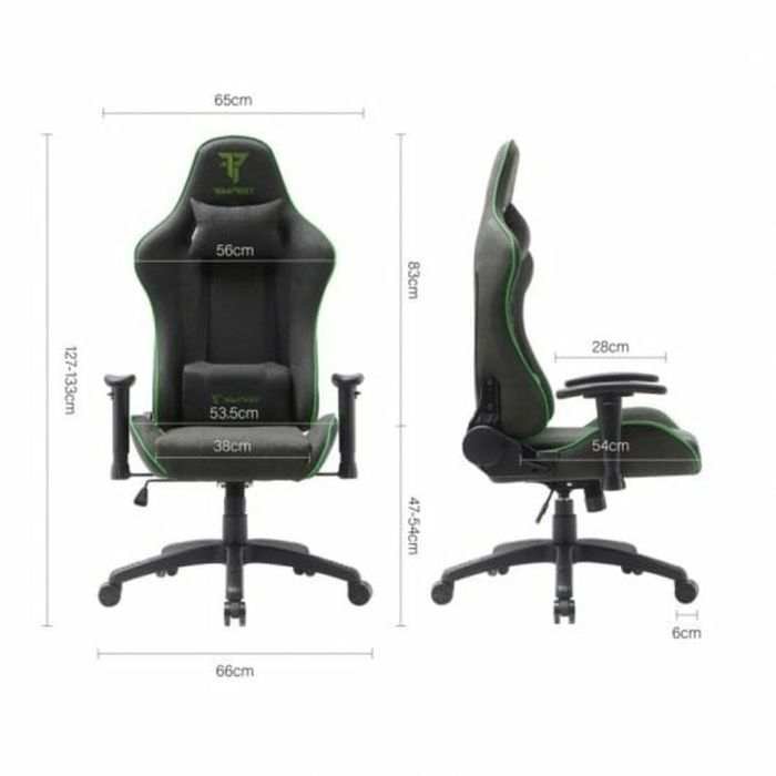 Silla Gaming Tempest Vanquish Verde 1