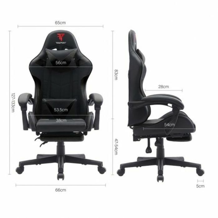 Silla Gaming Tempest Shake Negro 2