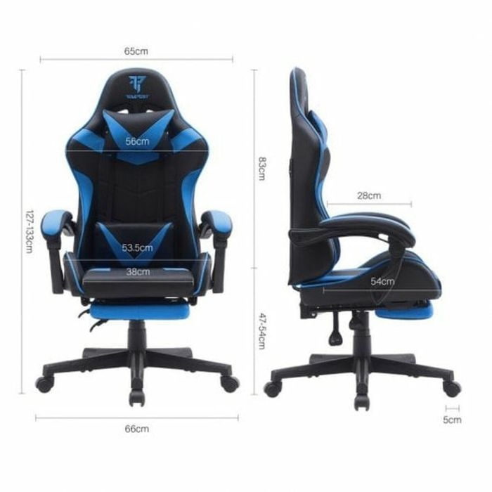 Silla de Oficina Tempest Azul 2