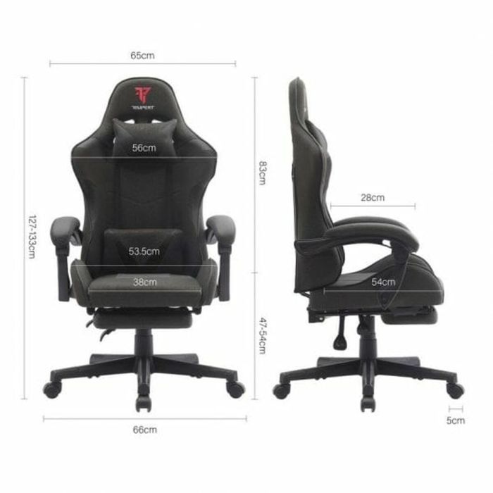 Silla de Oficina Tempest Negro 4