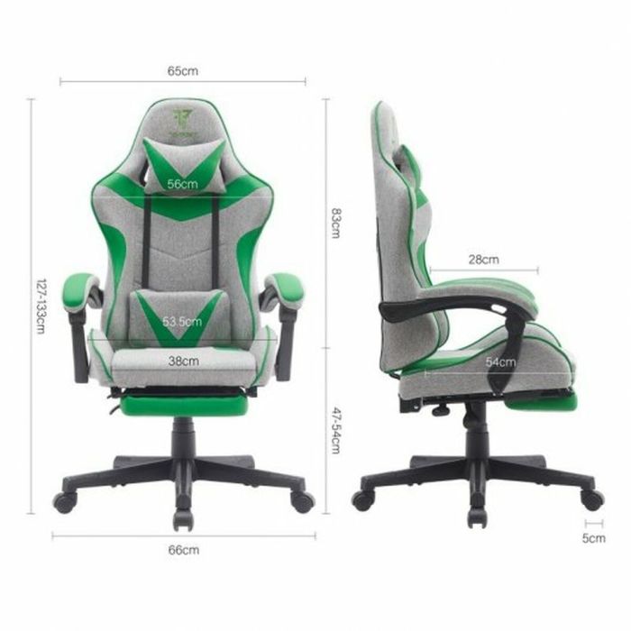 Silla Gaming Tempest Shake Verde 1