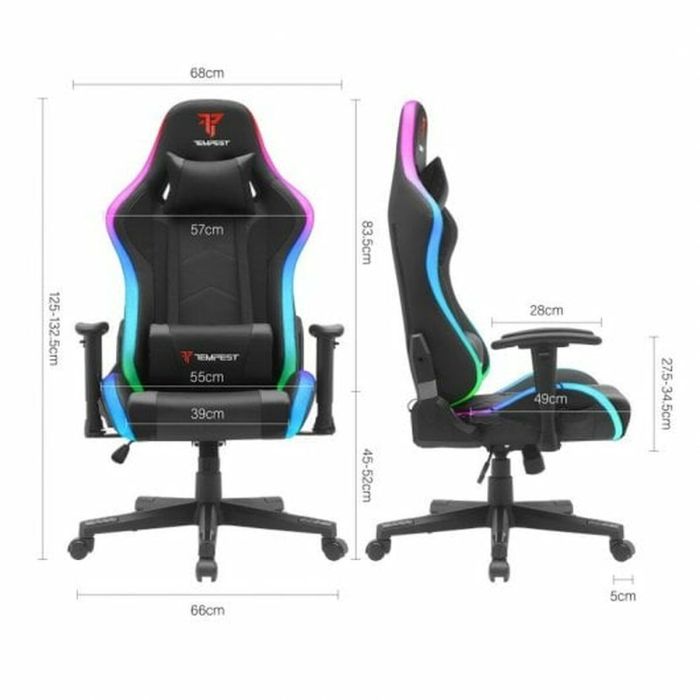 Silla Gaming Tempest Glare Negro 1