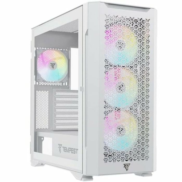 Caja Semitorre ATX Tempest Bastion Blanco