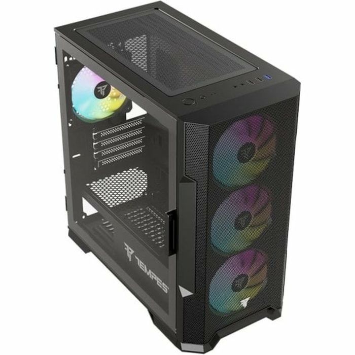 Caja Semitorre ATX Tempest Stockade Negro 5