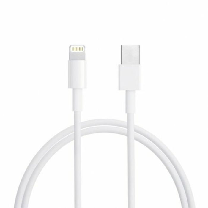 Cable USB-C PcCom Blanco 2 m