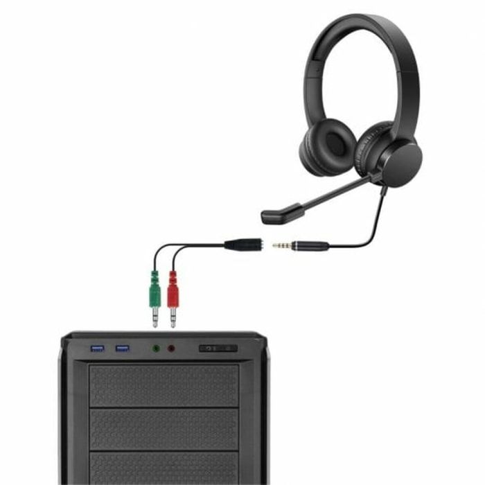 Cable Jack (3,5 mm) a Audio + Micro PcCom Essential 1