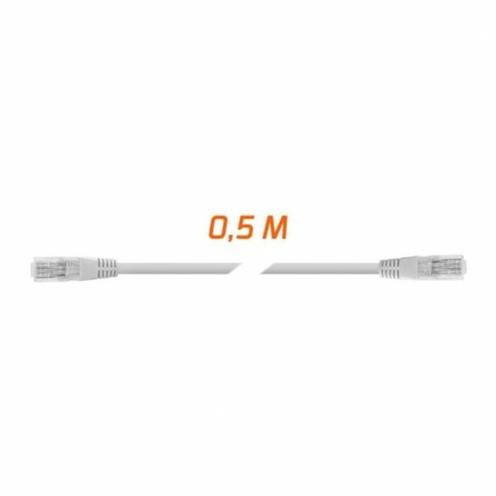 Cable de Red Rígido UTP Categoría 6 PcCom 0,5 m 1