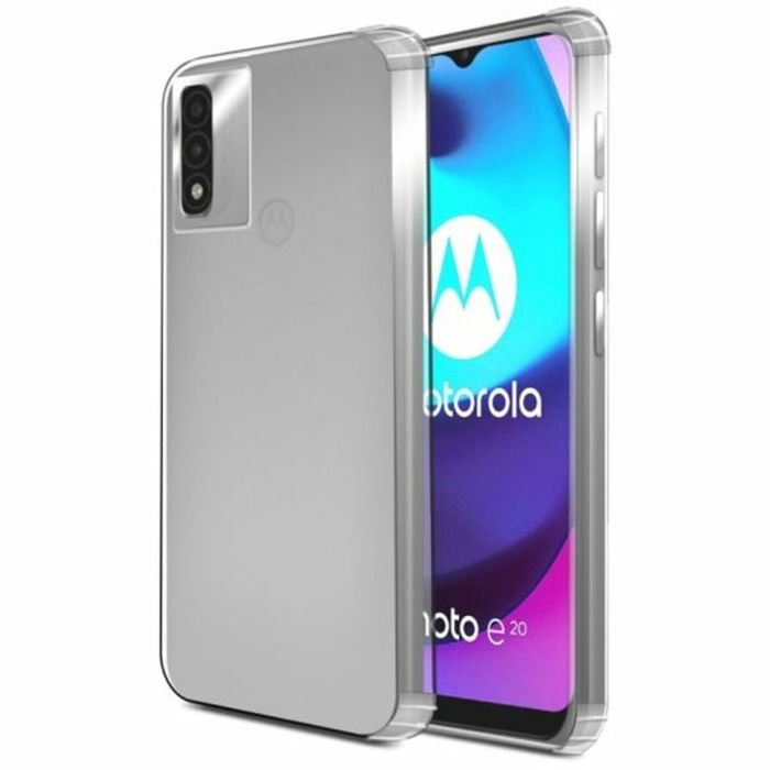 Funda para Móvil PcCom Moto E20 Transparente Motorola