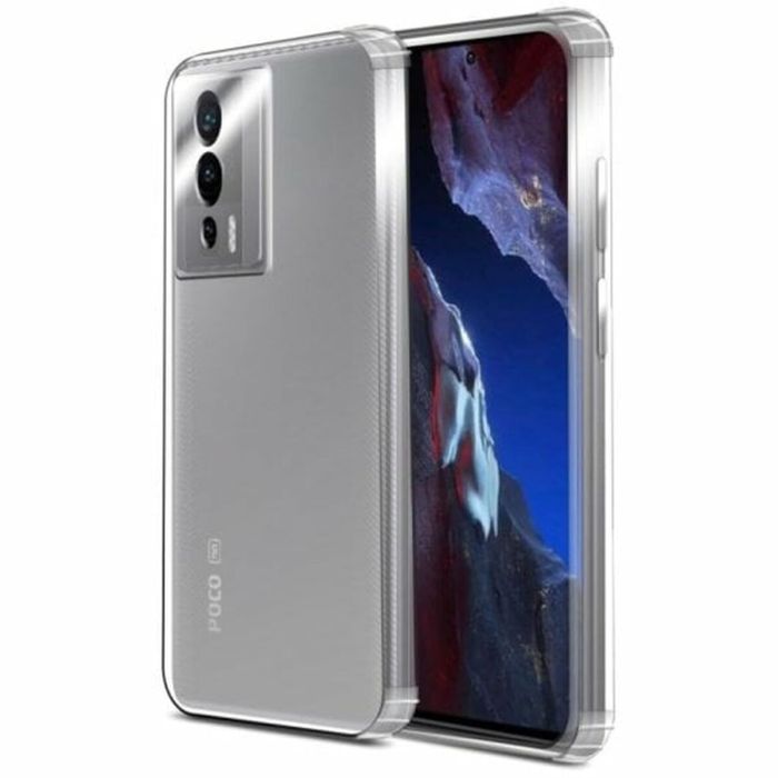 Funda para Móvil PcCom POCO F5 Pro Transparente