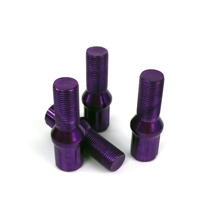 Set Tuercas OMP 27 mm Violeta 20 uds M12 x 1,50 1