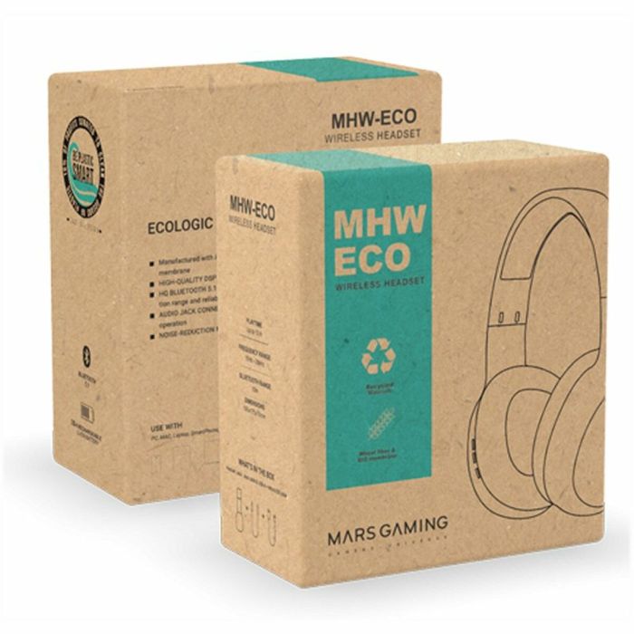 Auriculares con Micrófono Mars Gaming Ecologic MHW-ECO BT 5.1 1
