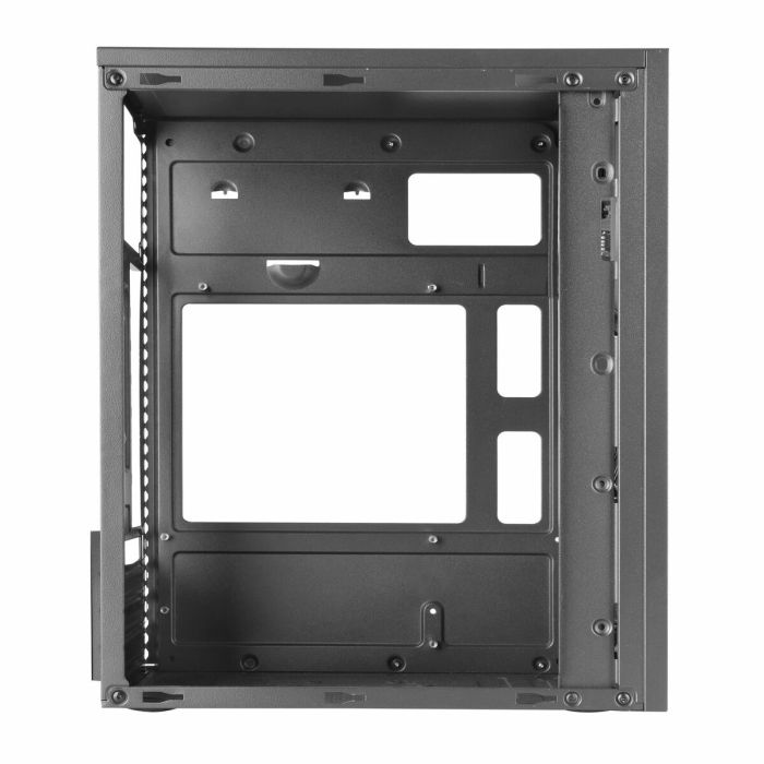 Caja ATX Tacens 2ALUXM Caja PC Minitorre Micro-ATX Ventilador 12cm Acero Ultraligero Negro Negro 2