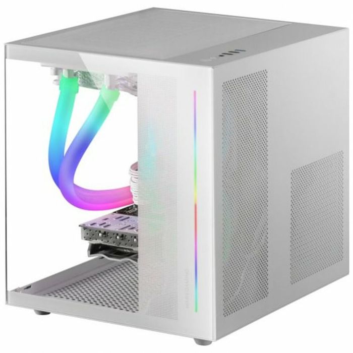 Caja Semitorre ATX Mars Gaming MCVIEWW Blanco 4