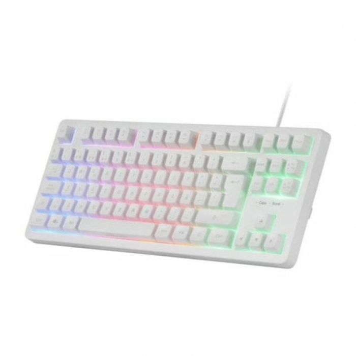 Teclado Mars Gaming MK023 TKL FRGB Blanco Qwerty Español QWERTY 2