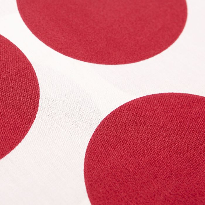 Juego de Sábanas Benetton Rojo Topos 4 Piezas 5