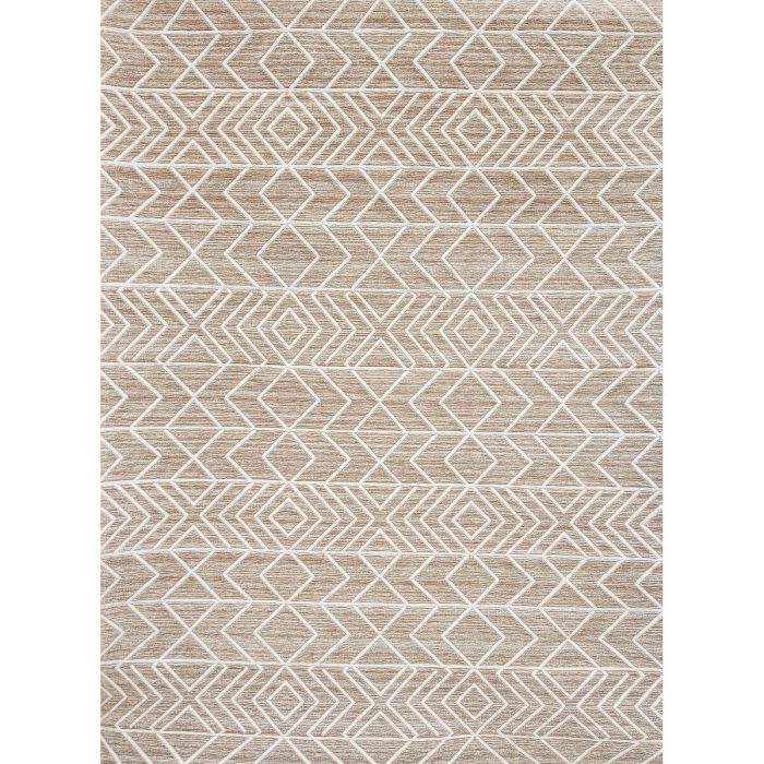 Alfombra Romimex Beige Chenille 140 x 200 x 1 cm