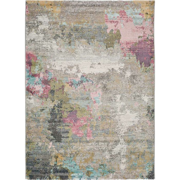 Alfombra Romimex Beige Multicolor Rosa Vintage 80 x 150 x 2 cm