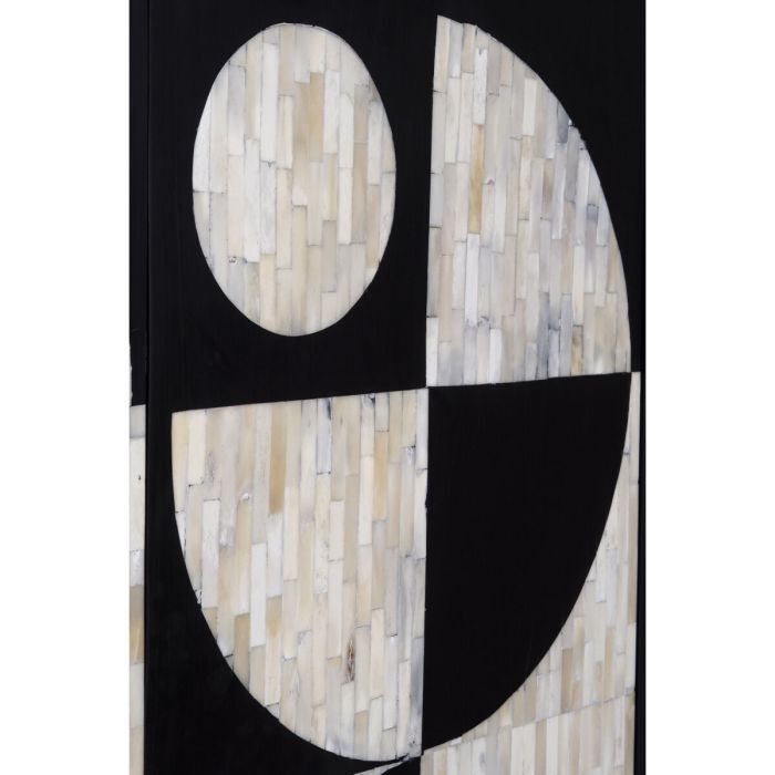 Armario Romimex Marrón Negro Madera Hueso Madera de mango Madera MDF 40 x 170 x 100 cm 3