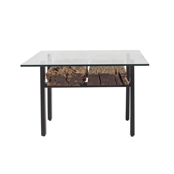 Mesa de Centro Romimex Marrón Negro 70 x 45 x 130 cm 5