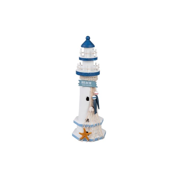 Faro Romimex Azul Blanco 12 x 38 x 12 cm