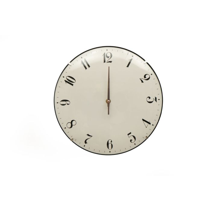 Reloj de Pared Romimex Blanco Plástico 30 x 30 x 2 cm