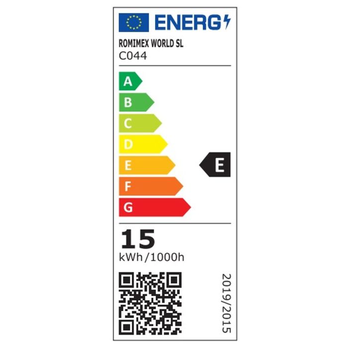 Ventilador de Techo con Luz Romimex Blanco Natural 1