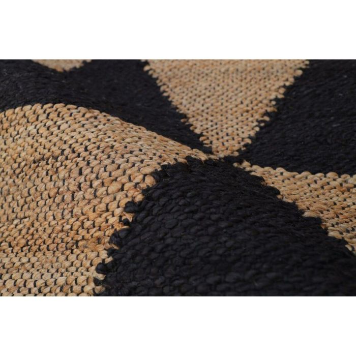 Alfombra Romimex Negro Natural 160 x 230 x 2 cm 1