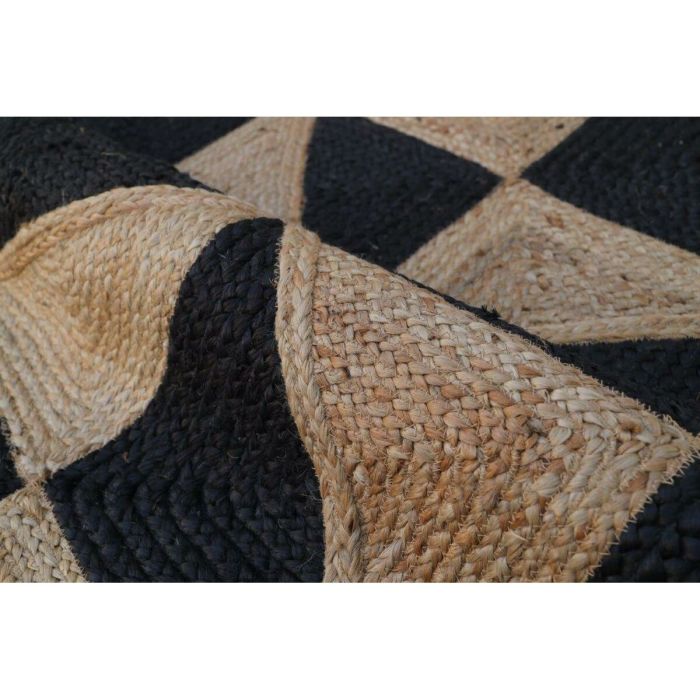 Alfombra Romimex Negro Natural 160 x 230 x 2 cm 1